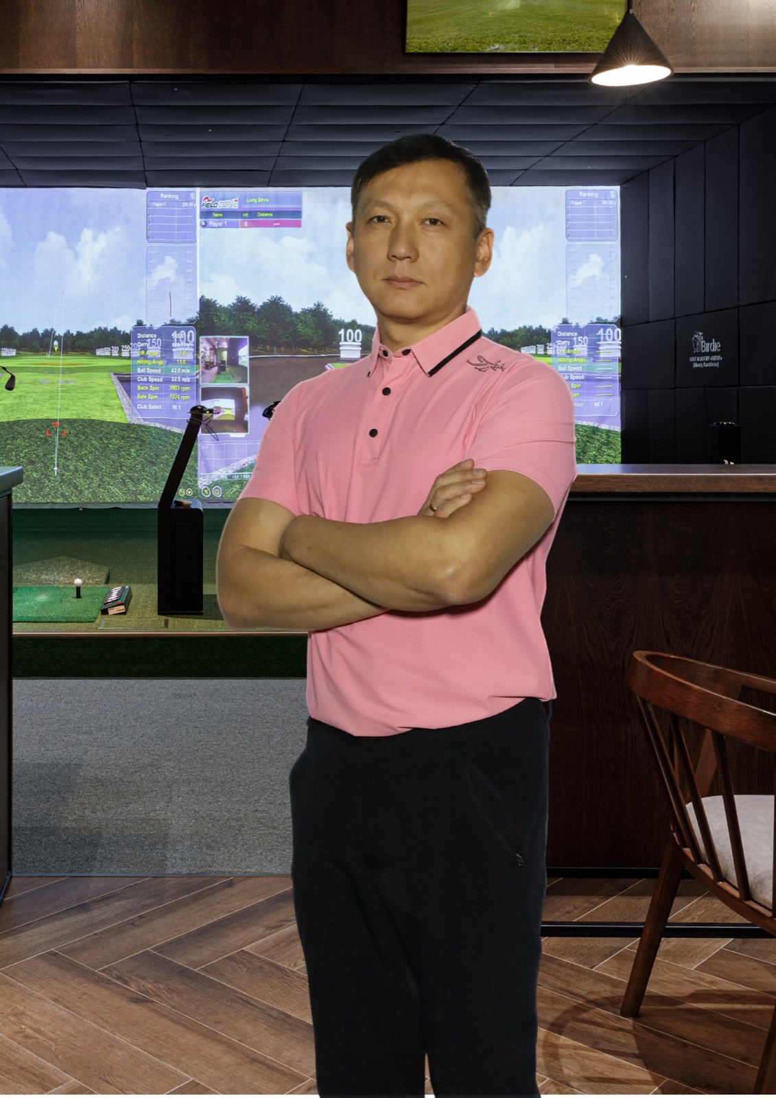 Евгений Ли — тренер Birdie Golf Club